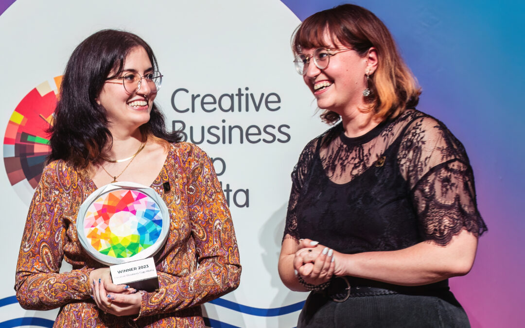 The Wanderer’s Tome win the 2023 edition of the Creative Business Cup Malta.